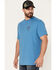 Brothers & Sons Men's Logo Graphic Short Sleeve T-Shirt, Blue, hi-res