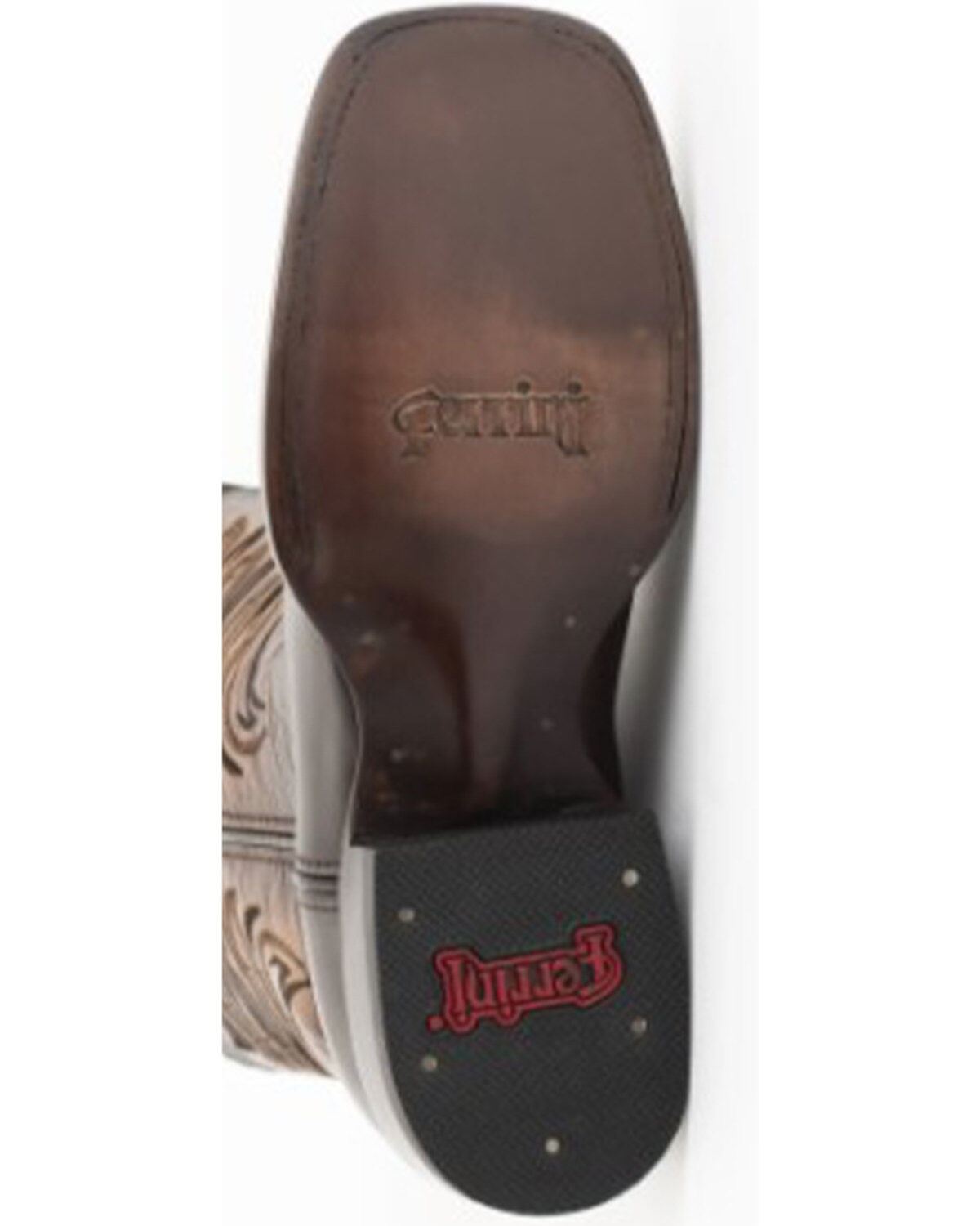 Image #6 - Ferrini Women's Fuego Western Boots - Broad Square Toe, Coffee, hi-res