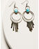 Broken Arrow Jewelry Women's Daniel Earrings, Silver, hi-res