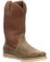 Image #1 - Lucchese Men's Comanche Western Boots - Round Toe, Brown, hi-res