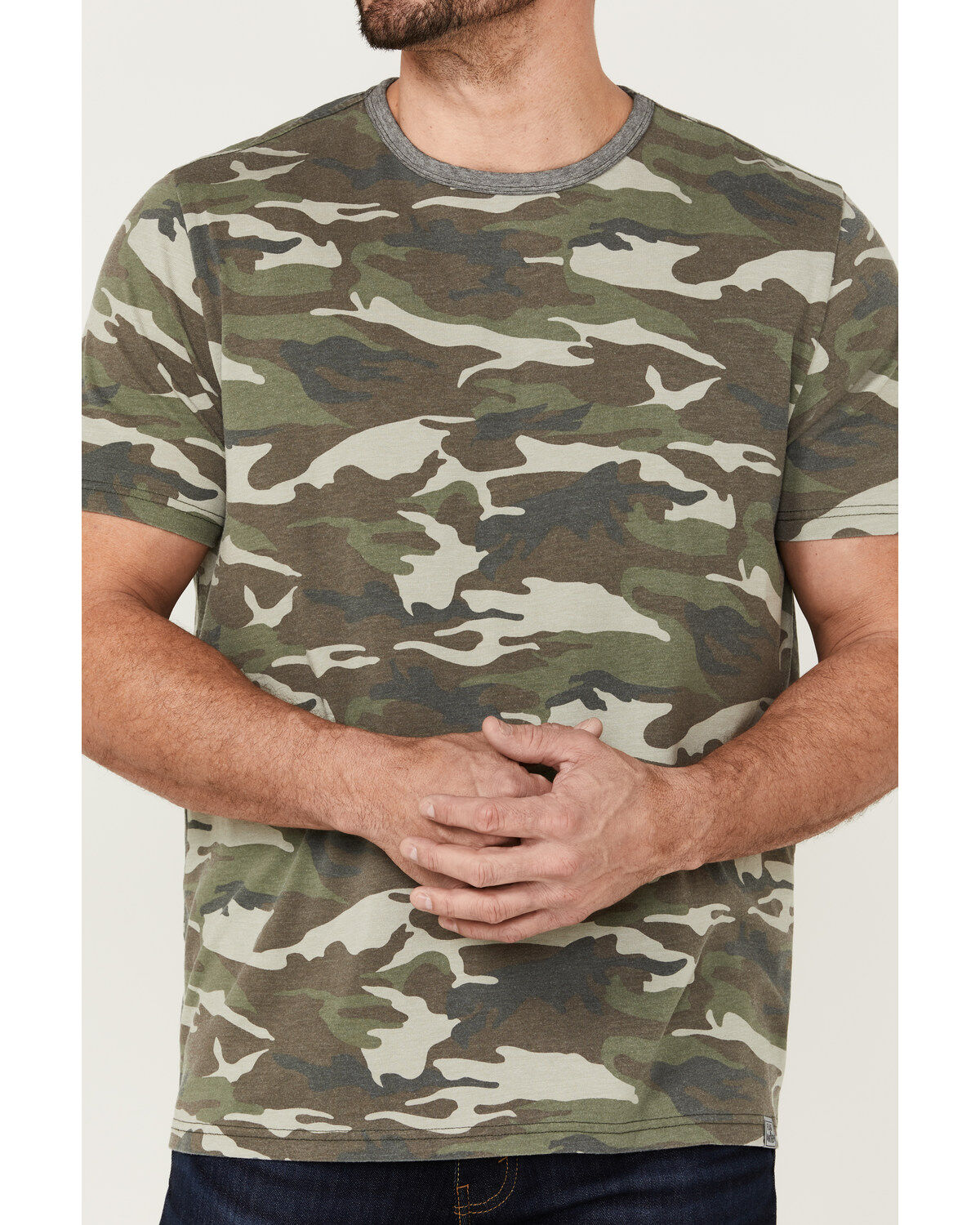 Image #3 - Flag & Anthem Men's Knoxville Burnout Army Camo Print Short Sleeve T-Shirt, Camouflage, hi-res