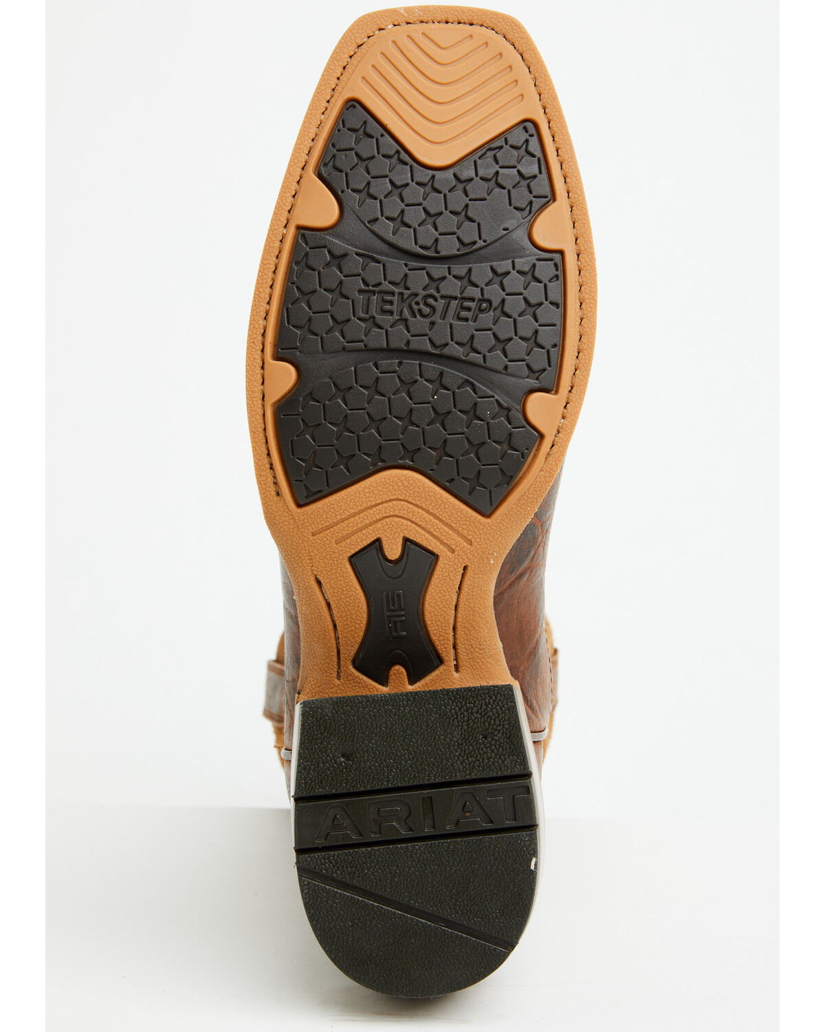 Image #7 - Ariat Men's Stadtler Performance Western Boots - Square Toe, Brown, hi-res