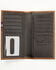 Image #2 - Cody James Men's Leroy Leather Southwestern Woven Inlay Rodeo Wallet, Brown, hi-res