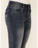 Wrangler Women's Medium Wash Straight Leg Jeans, Med Blue, hi-res