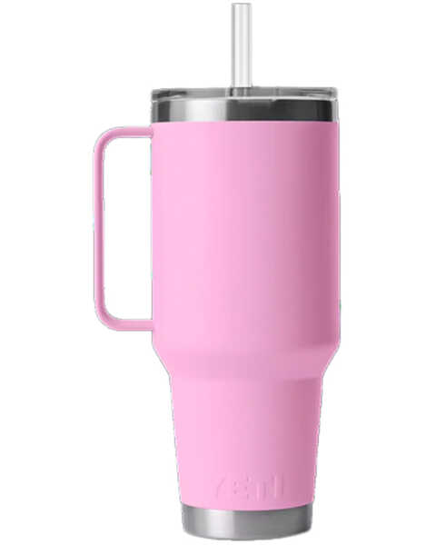 Image #2 - Yeti Rambler® 42oz Straw Lid Mug , Pink, hi-res