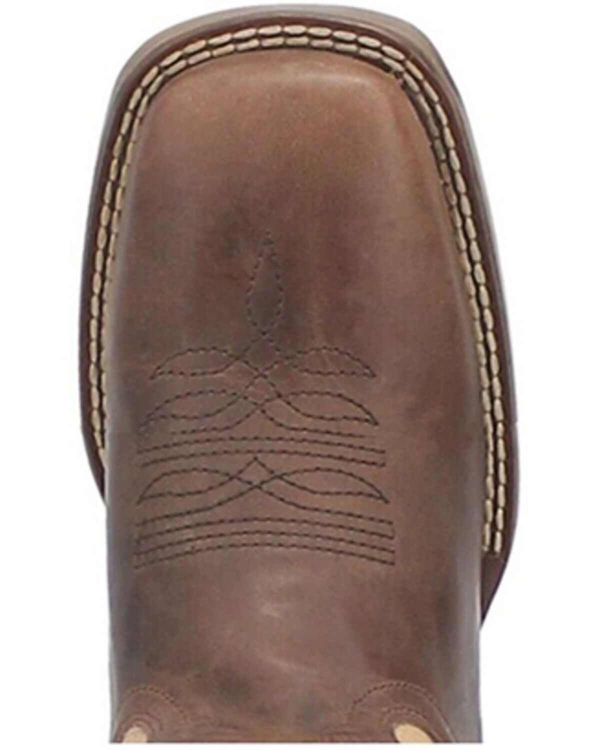 Image #6 - Laredo Women's 11" Western Boots - Broad Square Toe, Brown, hi-res