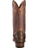 Image #7 - Lucchese Handmade Chocolate Brown Brooks Pirarucu Cowboy Boots - Square Toe , , hi-res