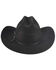 Image #3 - Bailey Western Stampede 2X Felt Cowboy Hat, Black, hi-res