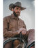 Image #1 - Wrangler Retro Men's Solid Long Sleeve Snap Western Shirt, Tan, hi-res