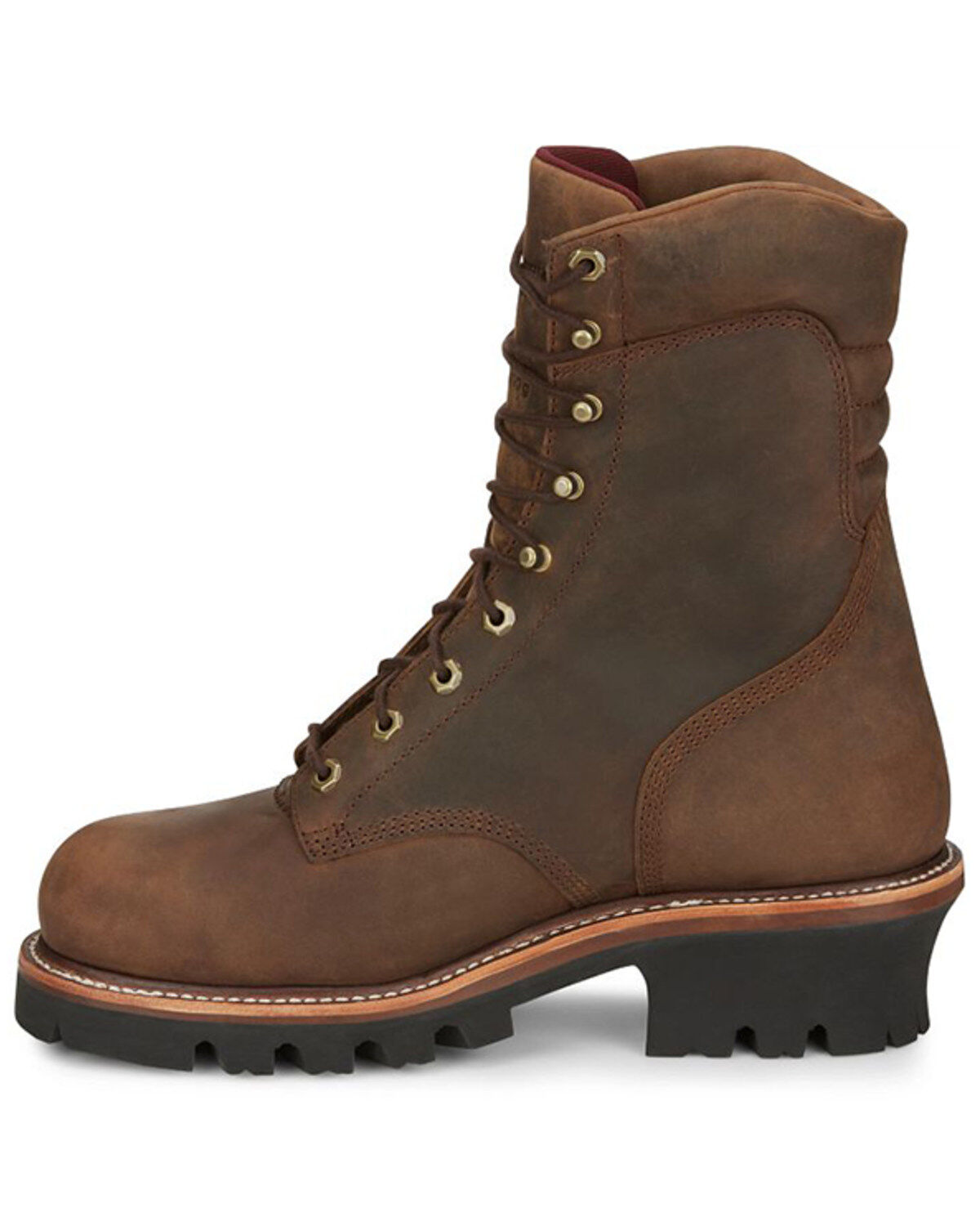 men's chippewa steel toe boots