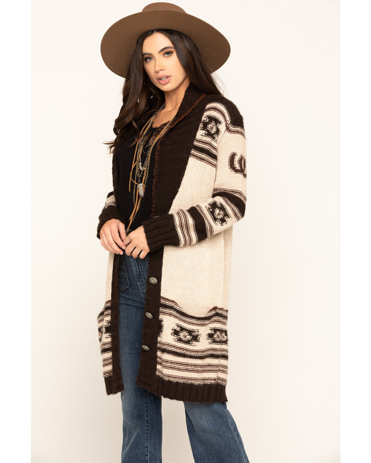 Image #3 - Double D Ranch Women's Spanish Pony Sweater, , hi-res