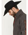 Image #2 - Cinch Men's Bonded Softshell Jacket, Charcoal, hi-res