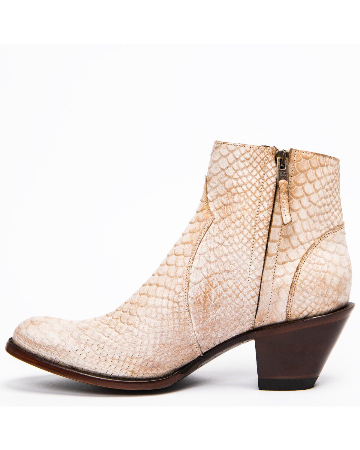 Image #3 - Idyllwind Women's Wings Bone Western Booties - Round Toe, , hi-res