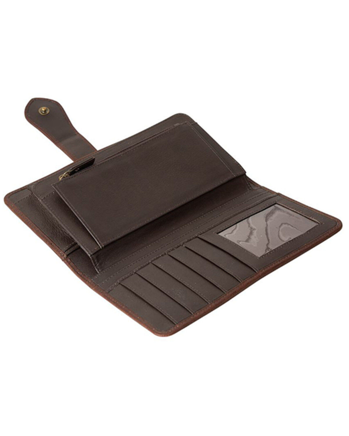 Image #5 - Myra Bag Women's Roscoe Hand-Tooled Wallet, Brown, hi-res