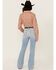 Image #3 - Kimes Ranch Women's Jennifer Light Wash High Rise Trouser Jeans, Light Wash, hi-res