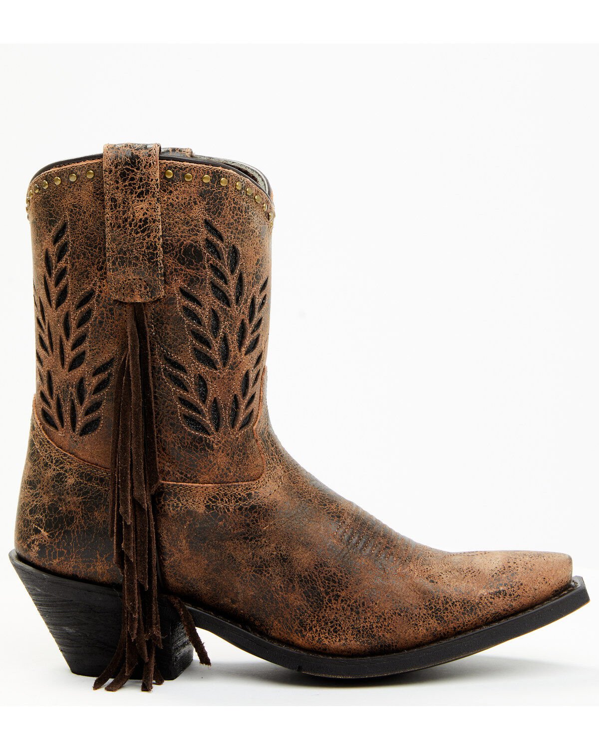 Product Name:  Laredo Women's Sweet Water Inlay Western Fashion Booties - Snip Toe