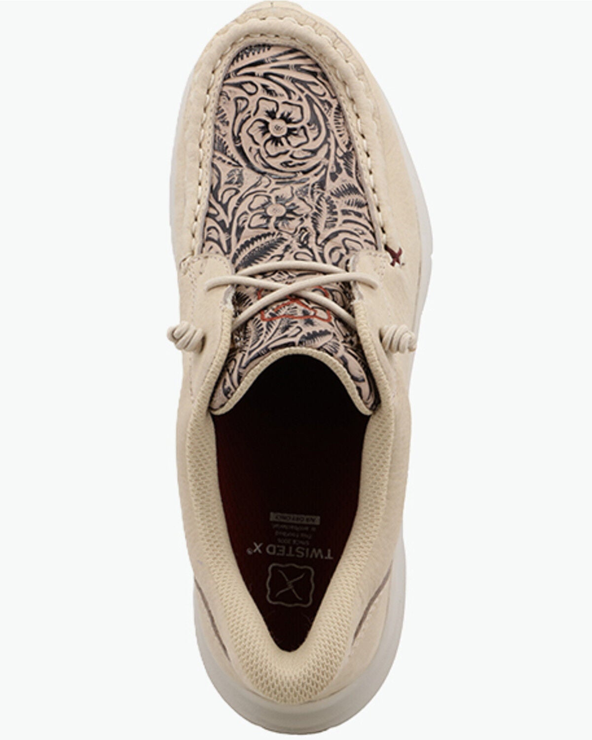 Image #6 - Twisted X Women's Feather X&trade; Casual Shoes - Moc Toe, Ivory, hi-res