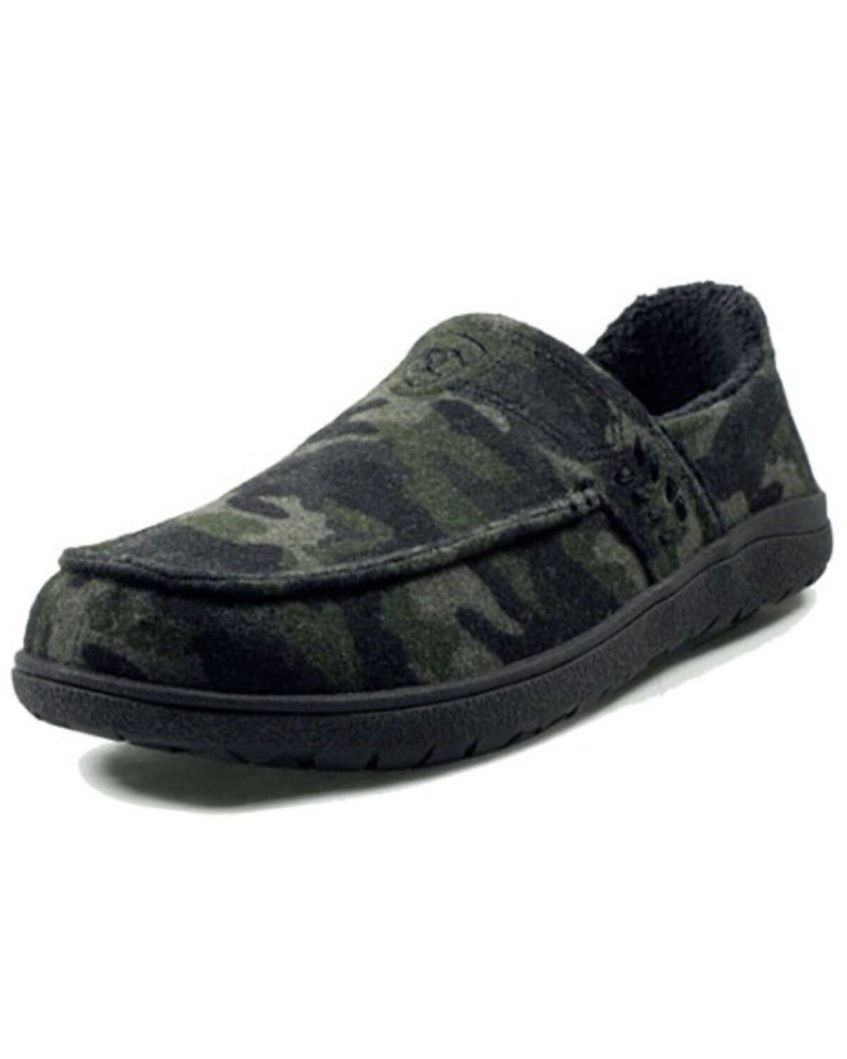 Image #1 - Ariat Men's Restful Comfort Slippers, Camouflage, hi-res