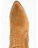 Image #6 - Dingo Women's Miss Priss Suede Booties - Round Toe, Camel, hi-res