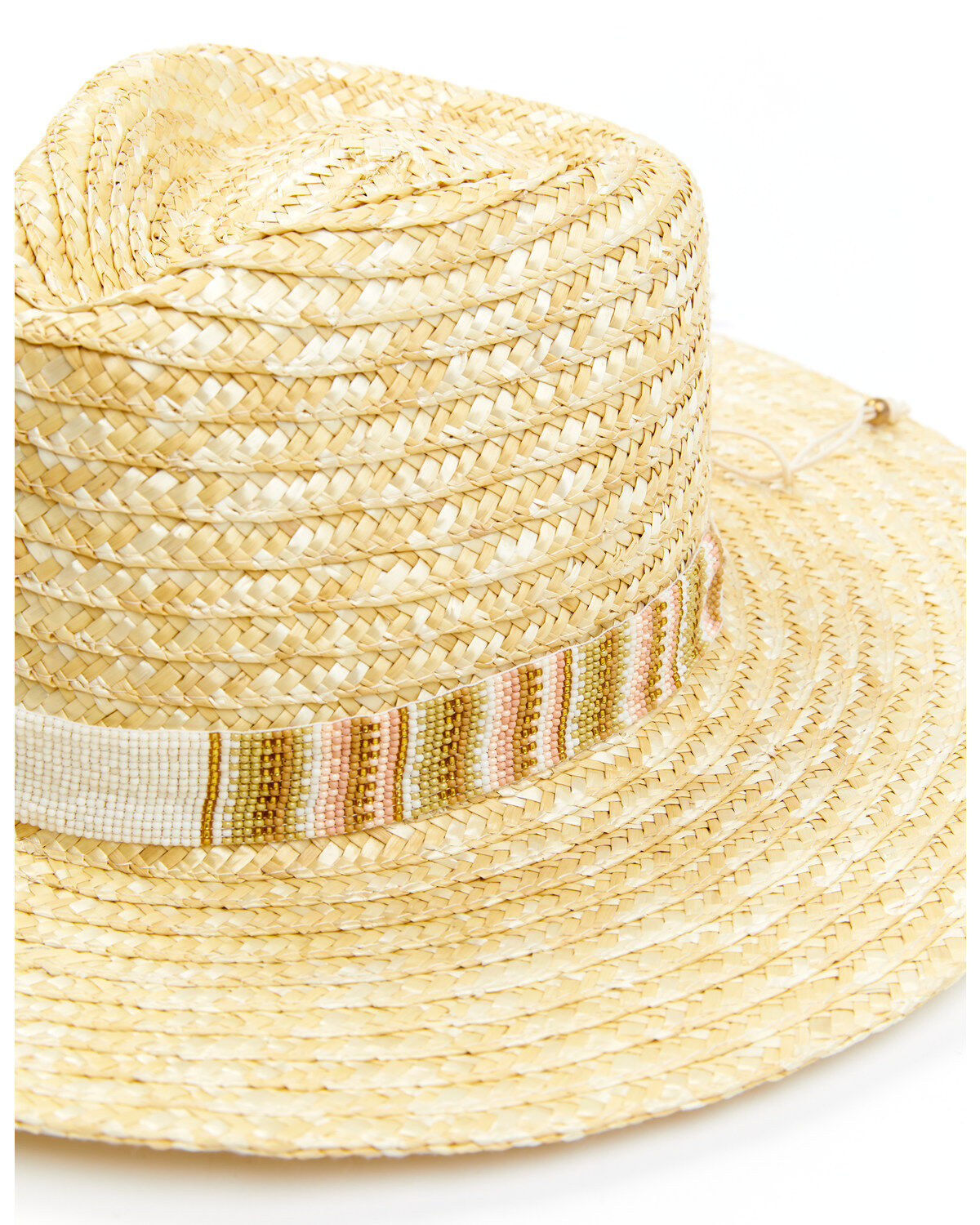 Image #2 - Nikki Beach Women's Tulum Milan Straw Fashion Hat, Natural, hi-res