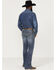 Image #3 - Cody James Men's Peacemaker Stretch Regular Bootcut Jeans, Dark Medium Wash, hi-res