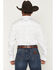 Image #4 - Wrangler X Cody Johnson Men's Steer Head Print Long Sleeve Button-Down Western Shirt, White, hi-res