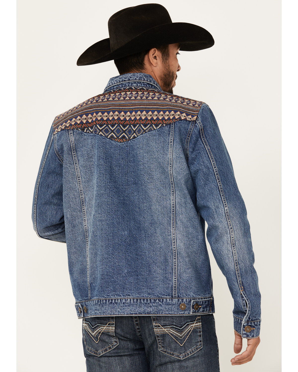 Cody James Men's Gaucho Southwestern Print Yoke Stretch Cody James Men's Gaucho Southwestern Print Yoke Stretch