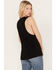 Jack Daniel's Women's Traditional Label Muscle Tank Top , Black, hi-res