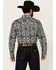 Image #4 - Cody James Men's Revved Up Medallion Print Long Sleeve Snap Western Shirt - Tall, Ivory, hi-res
