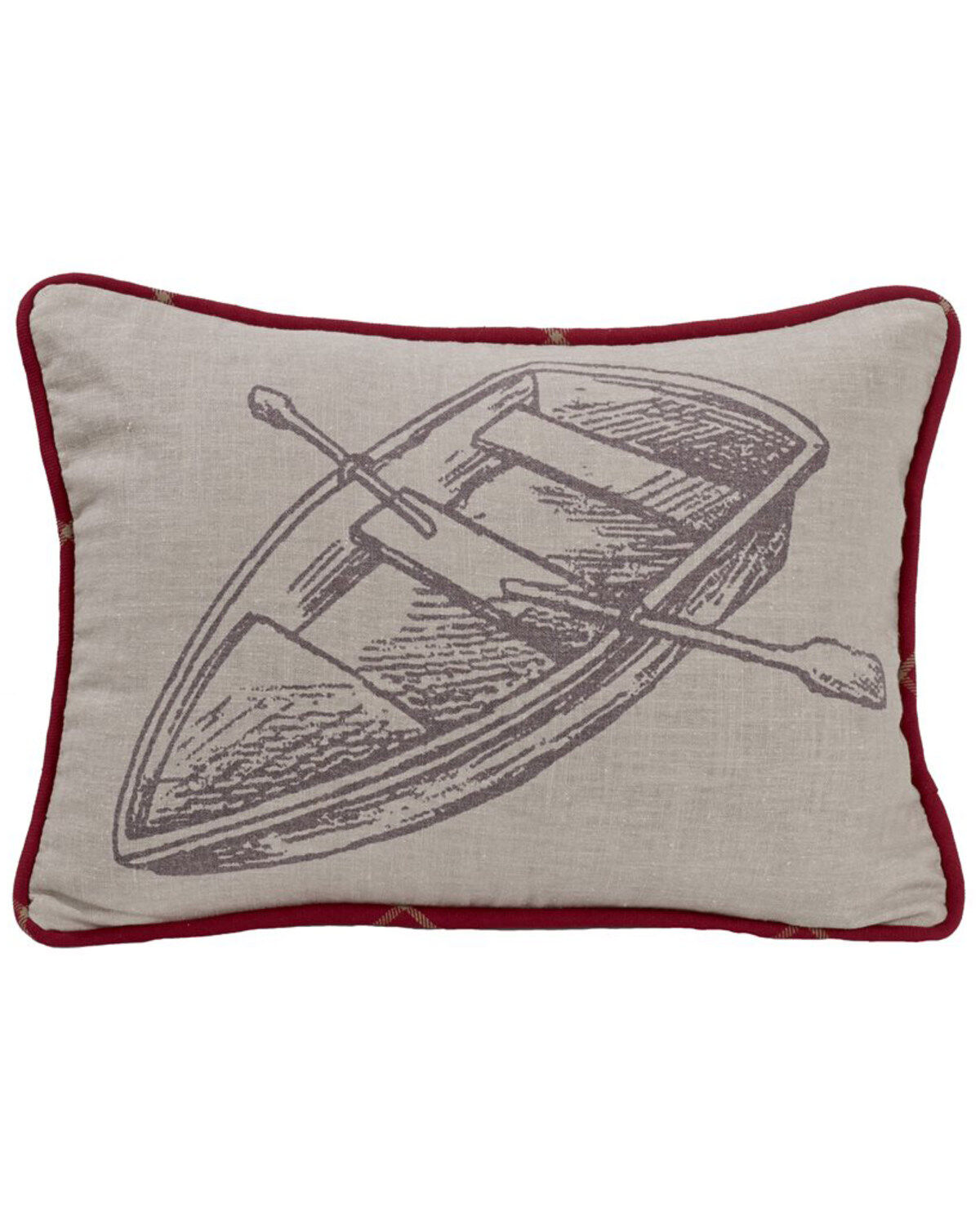 Image #1 - HiEnd Accents South Haven Rowboat Throw Pillow, Multi, hi-res