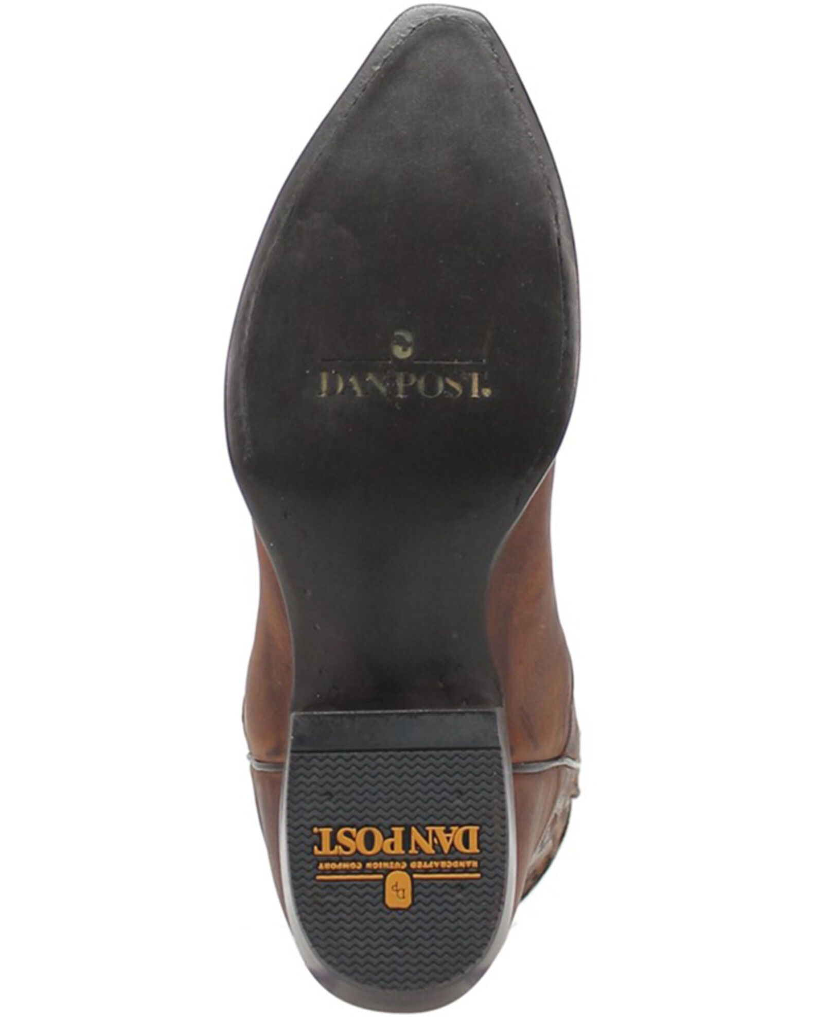 Dan Post Men's Denton AllOver Overlay Western Boots Snip Toe