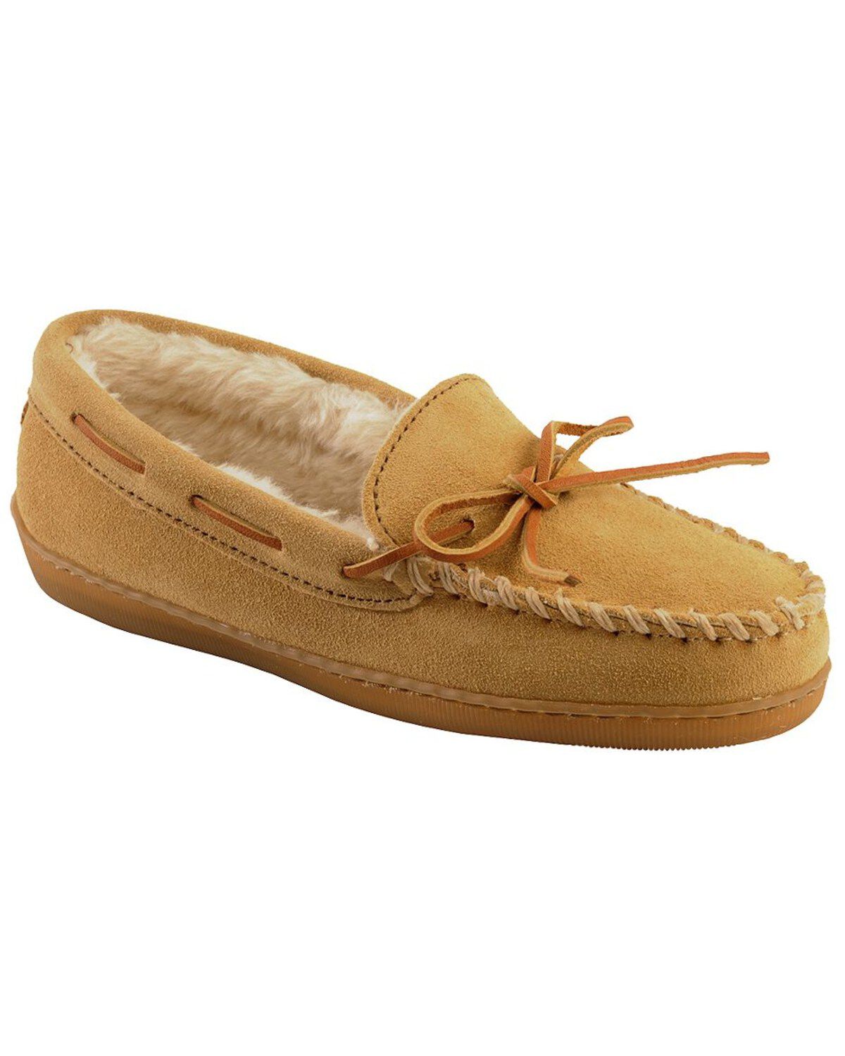 Image #1 - Minnetonka Pile Lined Moccasins, , hi-res