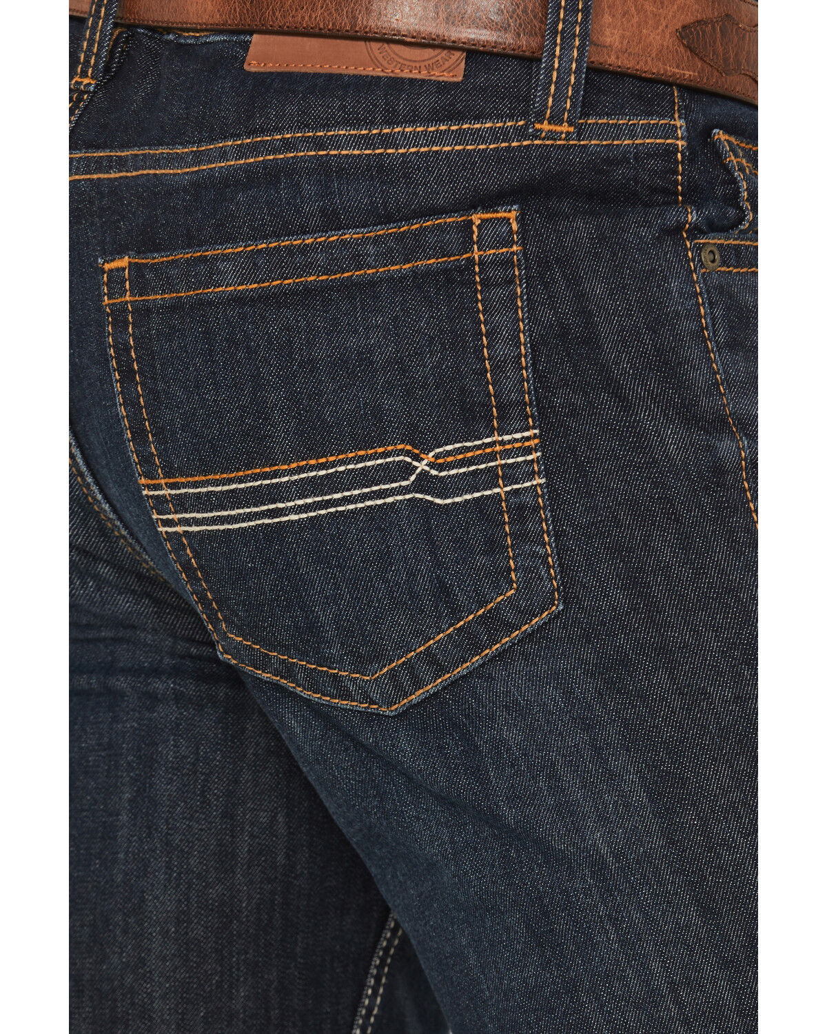 Image #4 - Cody James Men's Night Hawk Wash Duke Relaxed Bootcut Stretch Denim Jeans, Dark Wash, hi-res