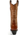 Image #5 - Dan Post Women's Eel Peanut Exotic Western Boot - Snip Toe , Brown, hi-res