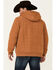 Image #4 - Cinch Men's Khaki Quilted Sherpa Lined Zip-Front Hooded Jacket , Beige/khaki, hi-res