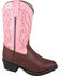 Image #1 - Smoky Mountain Girls' Denver Western Boots - Medium Toe, Brown, hi-res