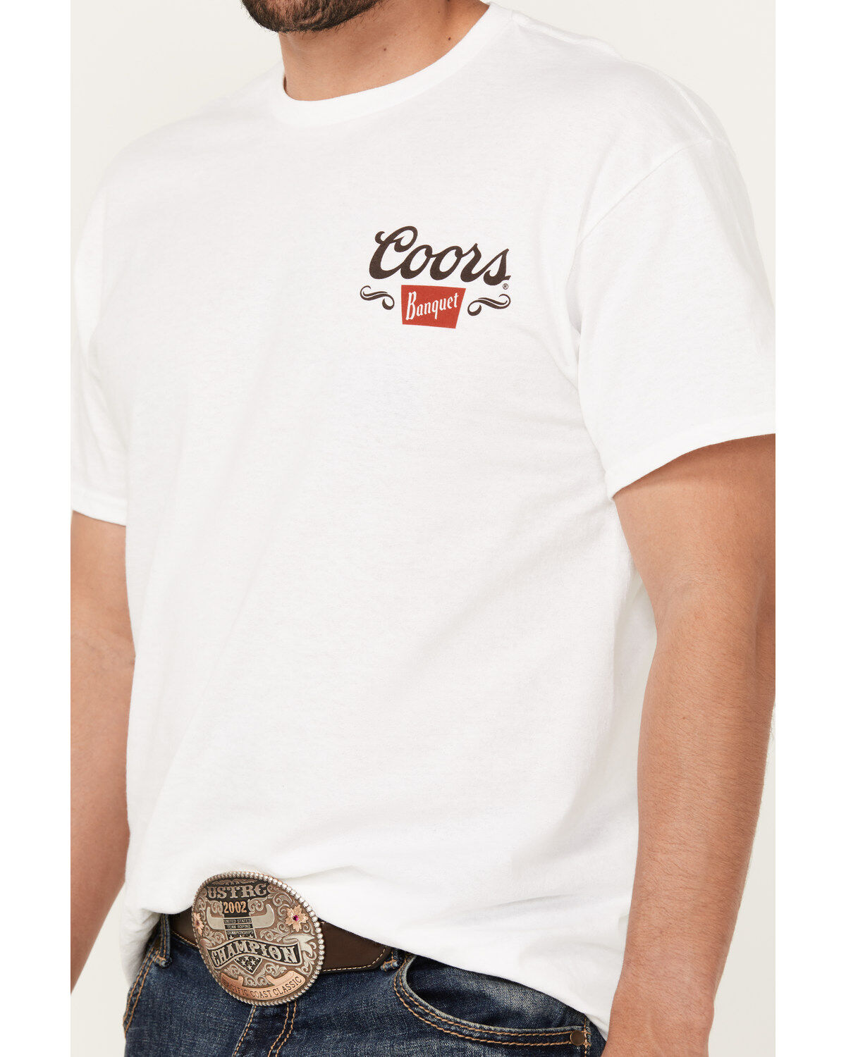 Product Name:  Changes Men's Coors Rodeo Logo Short Sleeve Graphic T-Shirt