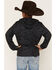 Image #4 - Burlebo Boys' Camo Print Hooded Stretch Performance Shirt, Black, hi-res