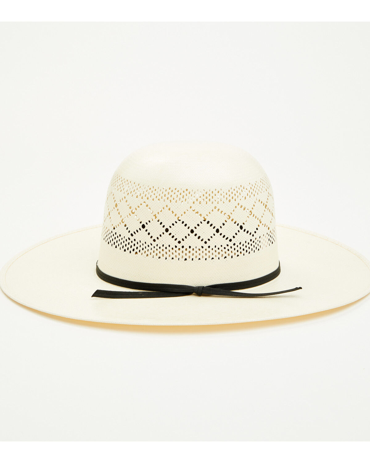 Image #3 - Rodeo King 25X Double Diamond Open Crown Straw Cowboy Hat, Natural, hi-res