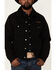 Kimes Ranch Men's Canvas Marshall Button-Front Trucker Jacket , Black, hi-res