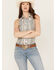 Image #1 - Rock & Roll Denim Women's Southwestern Print Sleeveless Snap Tank, Multi, hi-res