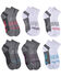 Image #1 - Timberland PRO Women's Contrast Logo Quarter Socks - 6 Piece, Multi, hi-res