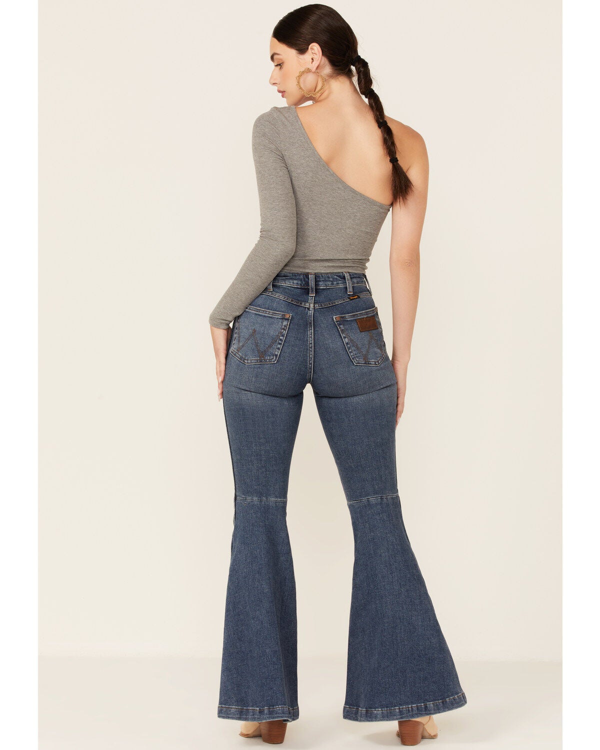 Green Trumpet Flare Denim Jeans | Boot Barn