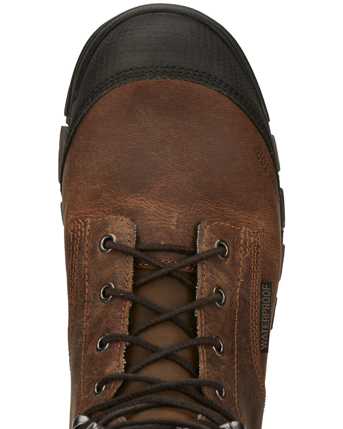 Image #6 - Justin Men's Bridger Waterproof Work Boots - Composite Toe, , hi-res