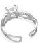 Image #2 - Montana Silversmiths Women's Stone Ring, Silver, hi-res