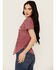 Image #2 - Idyllwind Women's Hey Cowboy Short Sleeve Graphic Tee, Fired Brick, hi-res