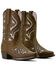 Image #4 - Ariat Girls' Fashion Bliss Inlay Western Boots - Snip Toe, Brown, hi-res