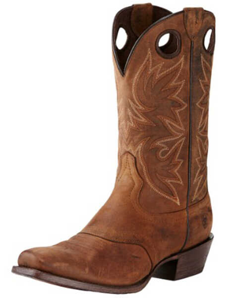 Image #2 - Ariat Men's Circuit Striker Western Boots, Dark Brown, hi-res