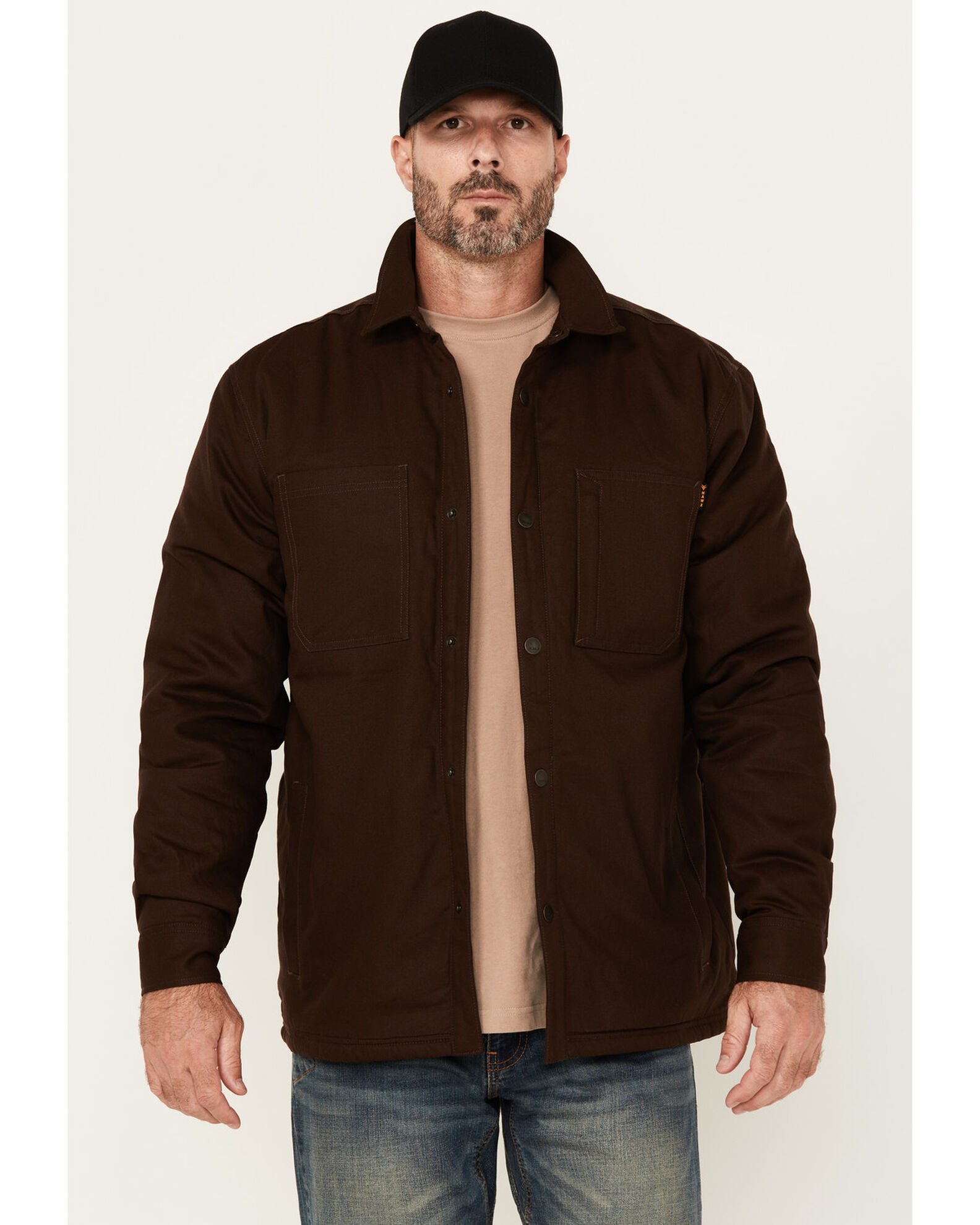 Waxed sherpa jacket cheap
