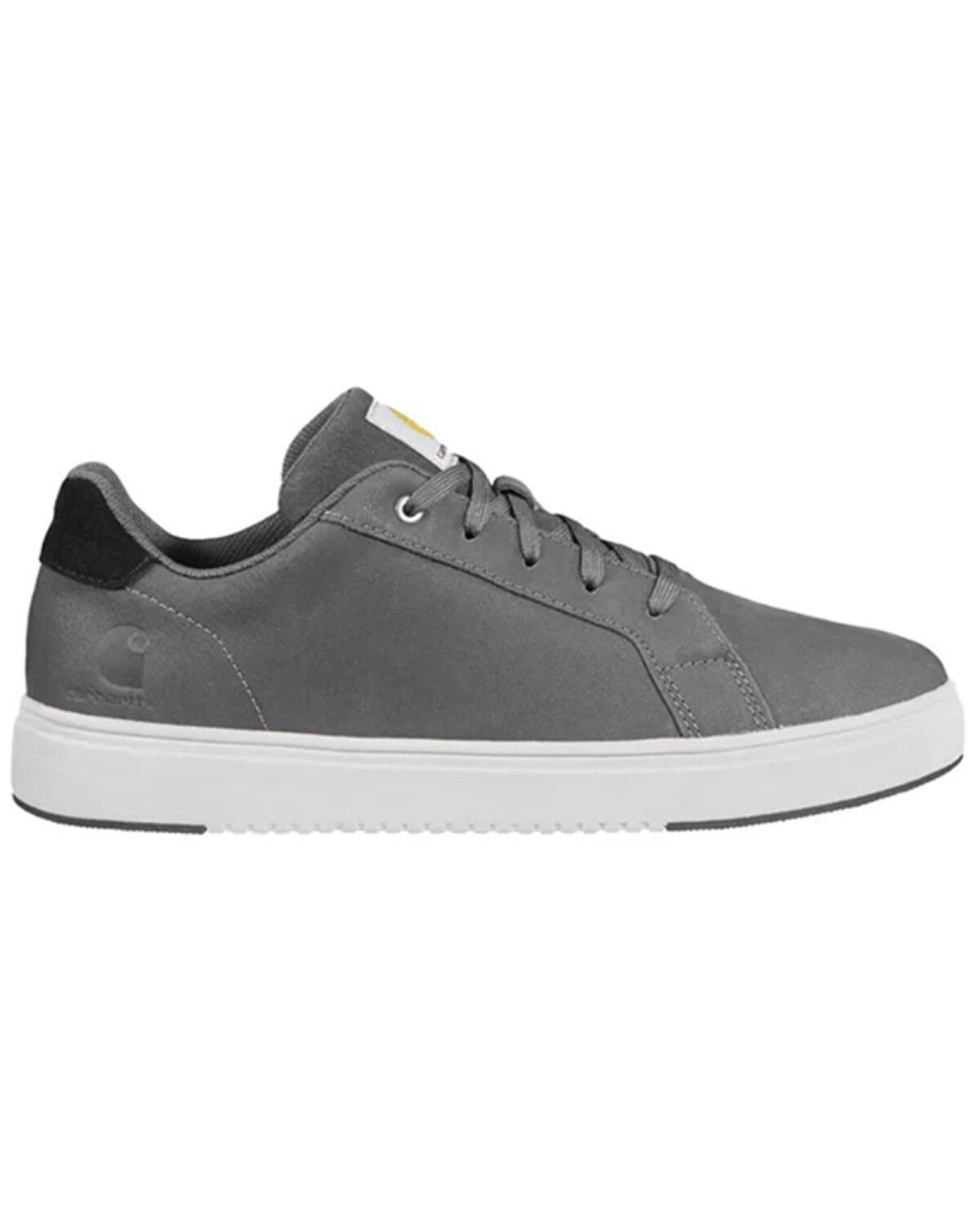 Image #2 - Carhartt Men's Detroit Leather Work Sneakers - Soft Toe, Medium Grey, hi-res